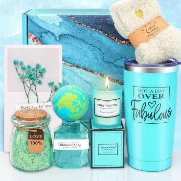 Birthday Gifts for Women, Relaxing Spa Gift Basket...