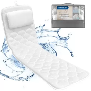 Full Body Bath Pillow, Spa Bath Pillows for Tub Ne...