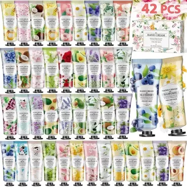 VISCOO 42 Pack Hand Cream Gifts Set for Women and ...