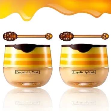 Bee Balm Lip Balm Honey Pot - Hydrating &Preventio...