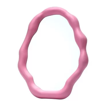 XPXKJ Alien Cloud Makeup Mirror,Irregular Wave Pat...