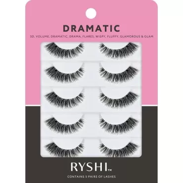 Ryshi Eye Lashes Dramatic- 5 Pair