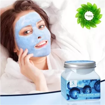 Jelly Mask Powder for Facials,Hyalorunic Acid Moisturizing Jelly Face Mask,Professional Peel Off Hydro Jelly Mask, Moisturizing, Brightening & Hydrating,Mask Powder for Wrinkles & Acne 23 Fl Oz
