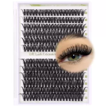 ALICE Lash Clusters DIY Lash Extensions 240PCS 14-...