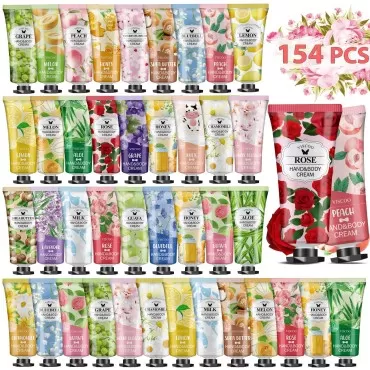 154 Pack Hand Cream Gifts Set For Women,Mini Hand ...