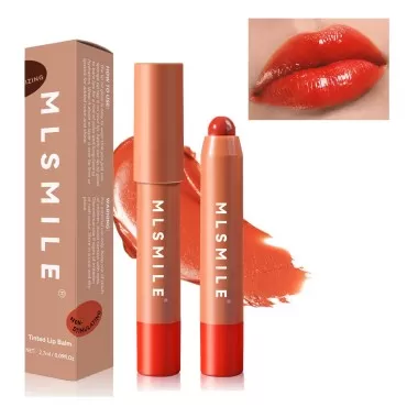 6 Colors Tinted Moisturizing Lip Balm Lipstick Cra...