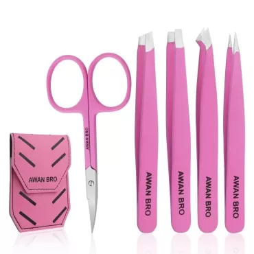 AWAN BRO-Professional Tweezers for Women and Men, ...