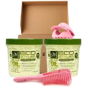 USEFILL5 Olive Oil Hair Styling Gel for Women & Me...